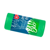 Мешки для мусора 50 л, биоразлагаемые, зеленые, в рулоне 20 шт., ПНД, 9 мкм, 640х540 мм, БИО, МБ2134 (МНБ 50-20ж) в Ейске Мешки для мусора 50 л, биоразлагаемые, зеленые, в рулоне 20 шт., ПНД, 9 мкм, 640х540 мм, БИО, МБ2134 (МНБ 50-20ж) в Ейске