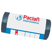 Мешки для мусора 60 л, черные, в рулоне 50 шт., ПНД, 6,2 мкм, 800х600 мм, PACLAN Professional, 604078 в Ейске Мешки для мусора 60 л, черные, в рулоне 50 шт., ПНД, 6,2 мкм, 800х600 мм, PACLAN Professional, 604078 в Ейске