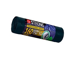 Мешки для мусора 160 л, двухслойные, синие, в рулоне 10 шт., ПВД, 30 мкм, 1100х800 мм, GRIFON SUPER POWER , 101-092 в Ейске