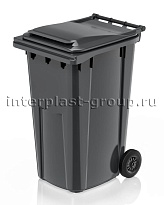Контейнер для мусора 240 л серый облегченный 240 серый в Ейске