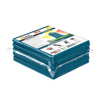 Мешки для мусора 160 л, светло-синие, в пачке 10 шт., ПВД, 40 мкм, 900х1100 мм, i-Bag в Ейске