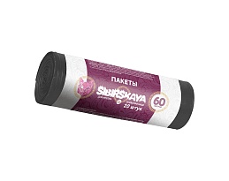 Мешки для мусора 50 л, черные, в рулоне 20 шт., ПНД, 10 мкм, 700х600 мм, SIBIRSKAYA, 101-006 S в Ейске Мешки для мусора 50 л, черные, в рулоне 20 шт., ПНД, 10 мкм, 700х600 мм, SIBIRSKAYA, 101-006 S в Ейске