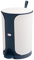Контейнер для мусора Sтилъ с педалью 11 л синий 11 синий в Ейске