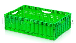 Ящик складной 600х400х180 светло-зеленый