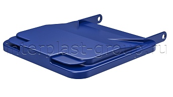 Комплект крышки для контейнера 120 л. синяя синий в Ейске Комплект крышки для контейнера 120 л. синяя синий в Ейске