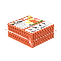 Мешки для мусора 160 л, оранжевые, в пачке 10 шт., ПВД, 40 мкм, 900х1100 мм, i-Bag в Ейске