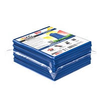 Мешки для мусора 160 л, синие, в пачке 10 шт., ПВД, 40 мкм, 900х1100 мм, i-Bag в Ейске