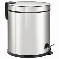 Ведро-контейнер для мусора урна с педалью LAIMA Classic Plus, 20 л, зеркальное в Ейске