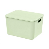 Ящик пластиковый вкладываемый светло-зеленый 410х305х245 мм