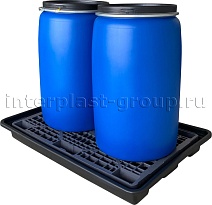 Поддон пластиковый для двух бочек в Ейске Поддон пластиковый для двух бочек в Ейске
