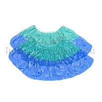 Бахилы бирюзово-синие 1000 шт (500 пар), 64 мкм, двойная подошва, двойная резинка, Особопрочные+ в Ейске Бахилы бирюзово-синие 1000 шт (500 пар), 64 мкм, двойная подошва, двойная резинка, Особопрочные+ в Ейске