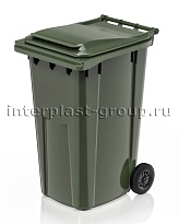 Контейнер для мусора 240 л зеленый облегченный 240 зеленый в Ейске